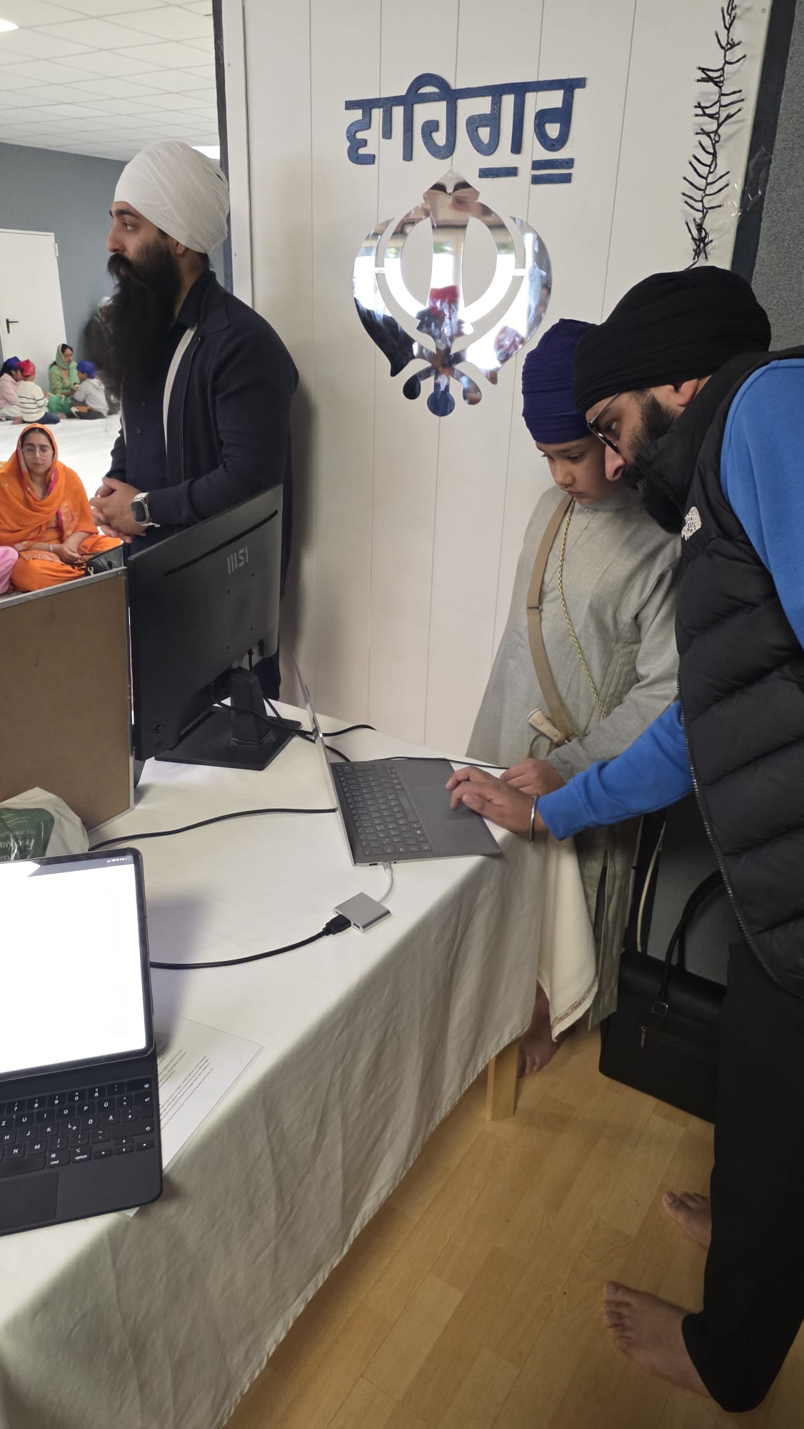 On-site participation at Gurdwara Barmbek on 11 October 2026